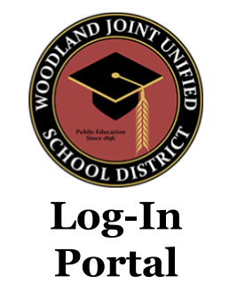 Student log-in portal button